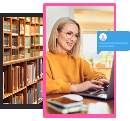 Le lecteur choisit le livre qui l’intéresse et rédige un message personnalisé à votre attention.